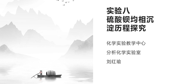 硫酸钡均相沉淀历程探究